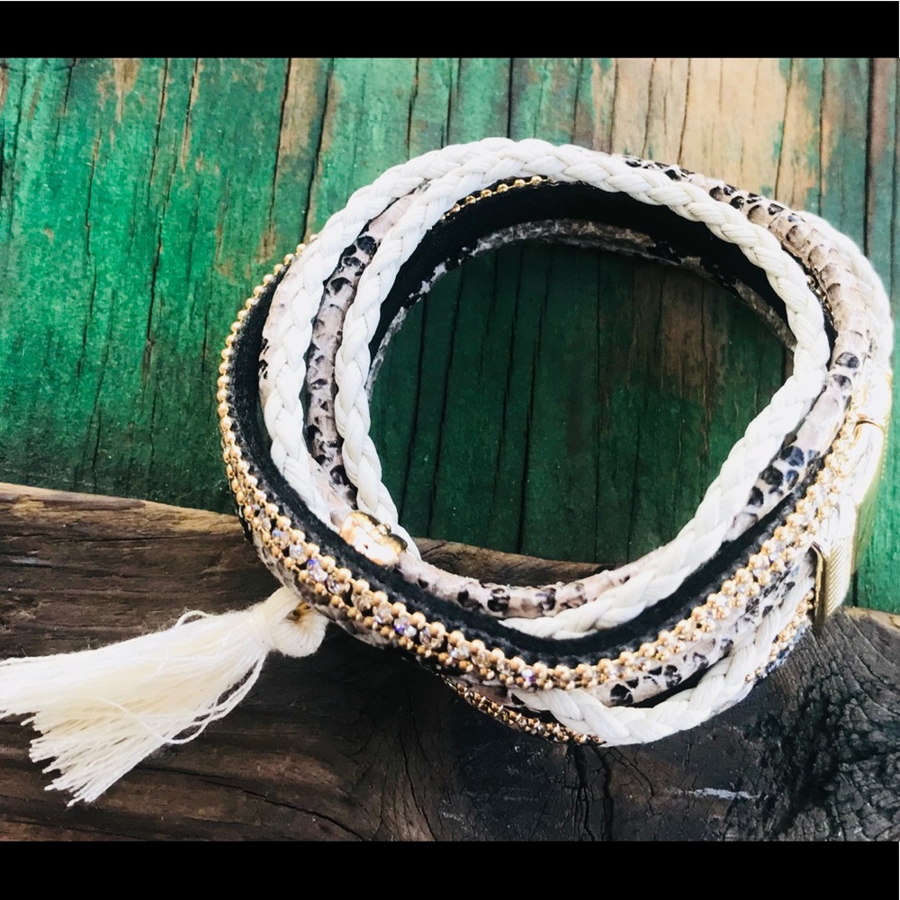 Multi Style Beige Bracelet - Picture 2 of 2